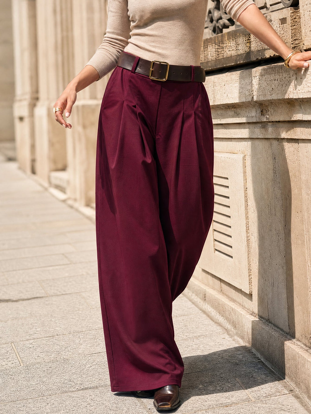 PANTALÓN ARMONIAS CINTURÓN